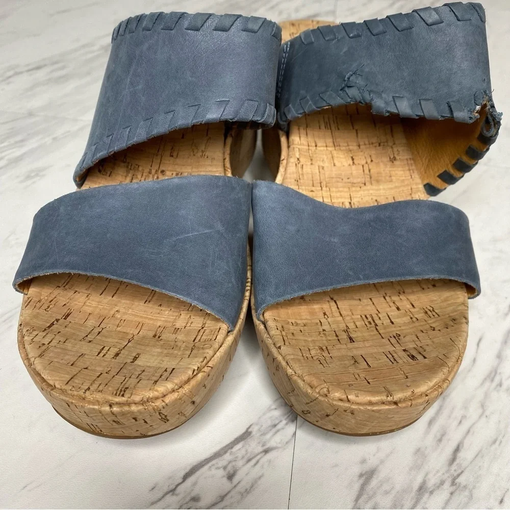 Korks Kendri Cork Wedge Sandal 8M